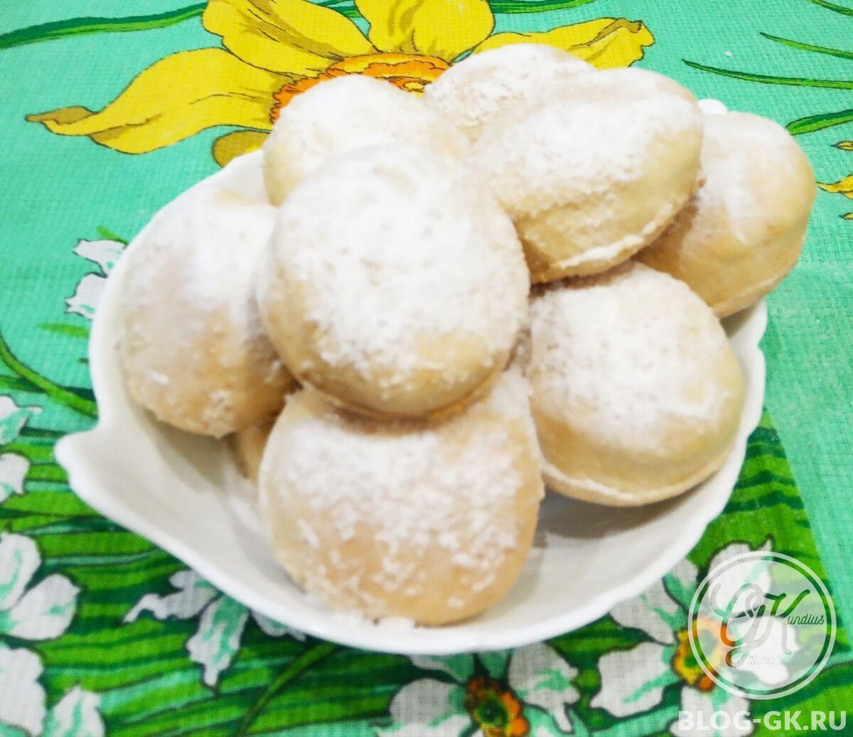 Домашние коржики к чаю
