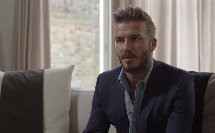 Дэвид Бэкхэм: "Я всегда чувствовал, что должен делать больше. Я хотел помочь гораздо большем". Источник фото : скриншот из файла https://clck.ru/UN4f3