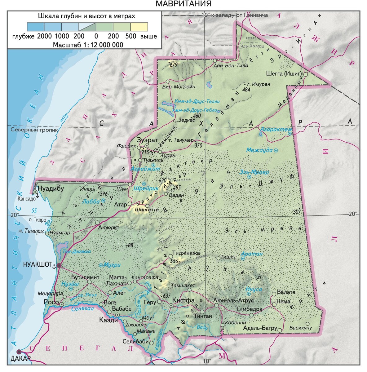 "Город трёх границ" предпочел обосноваться в Мавритании