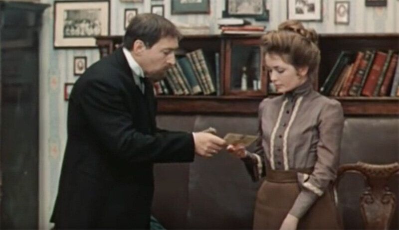 Вячеслав Тихонов и Жанна Болотова в постановке по Чехову