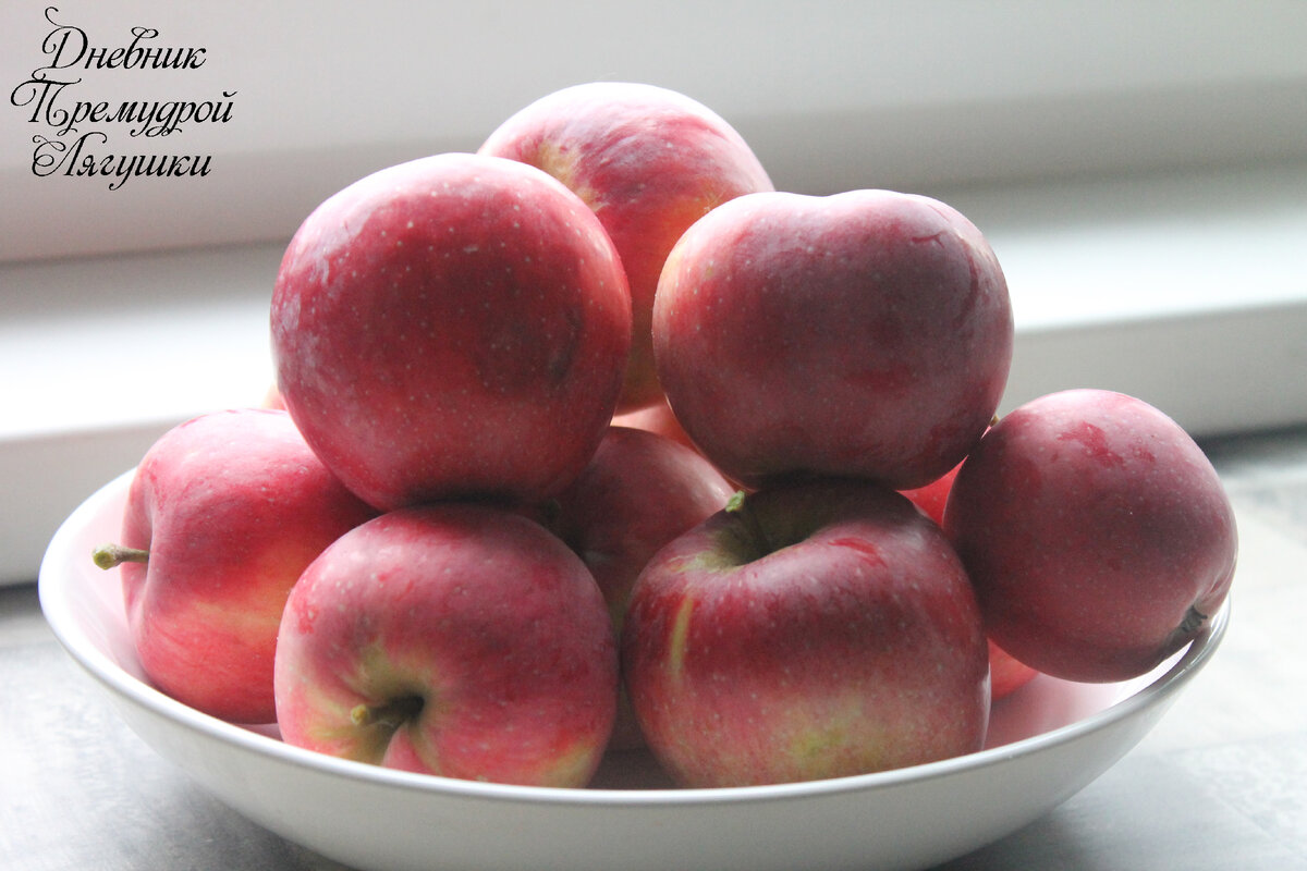 "Наши яблоки". Фото автора