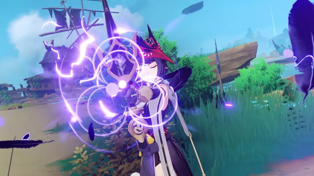 Фото взято из официального видеоролика авторов игры, выложенного на YouTube "Genshin Impact | Версия 2.1 - Лунное утешение для бренного мира" (Канал: Genshin Impact)