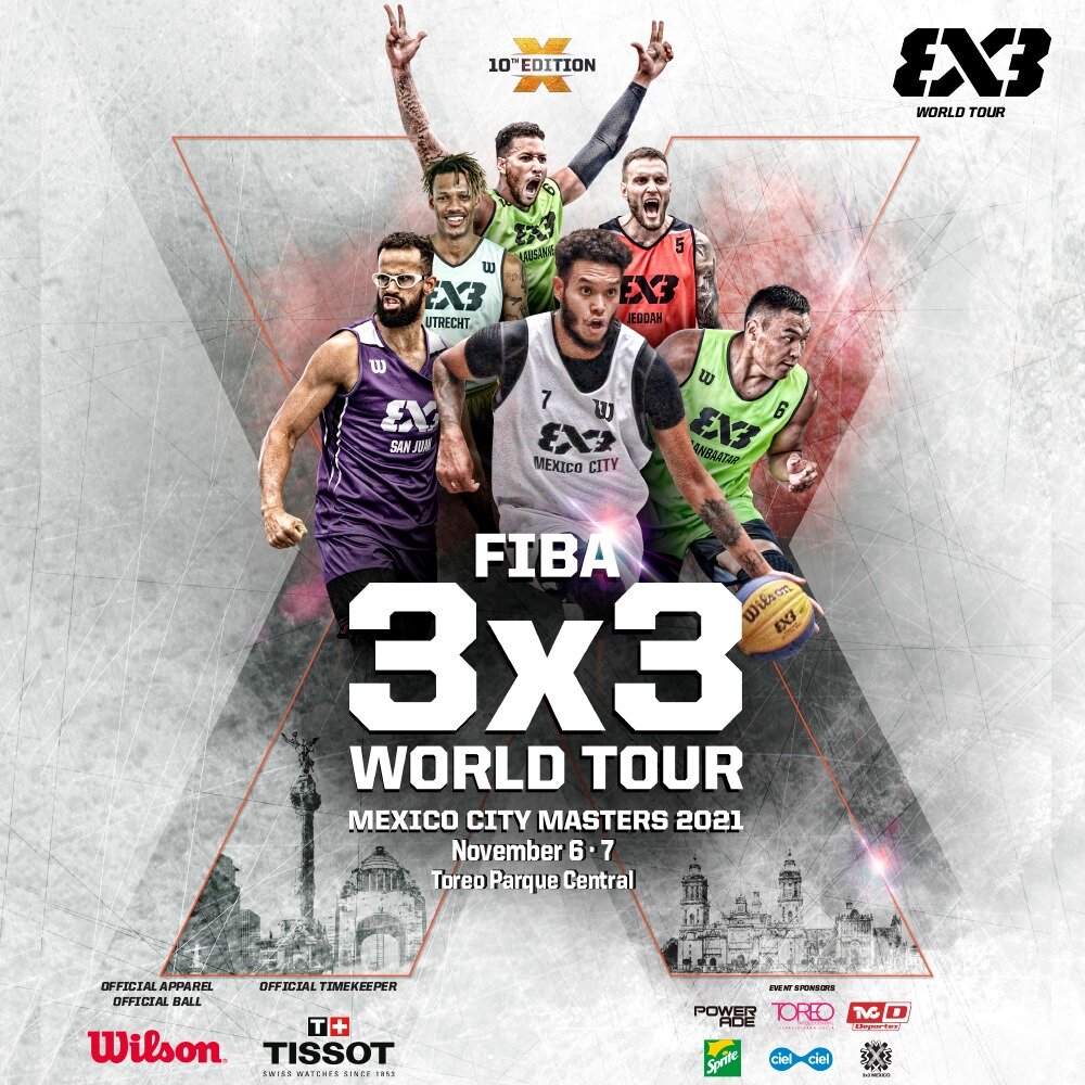 Красочная афиша соревнований. Фото: FIBA 3x3.