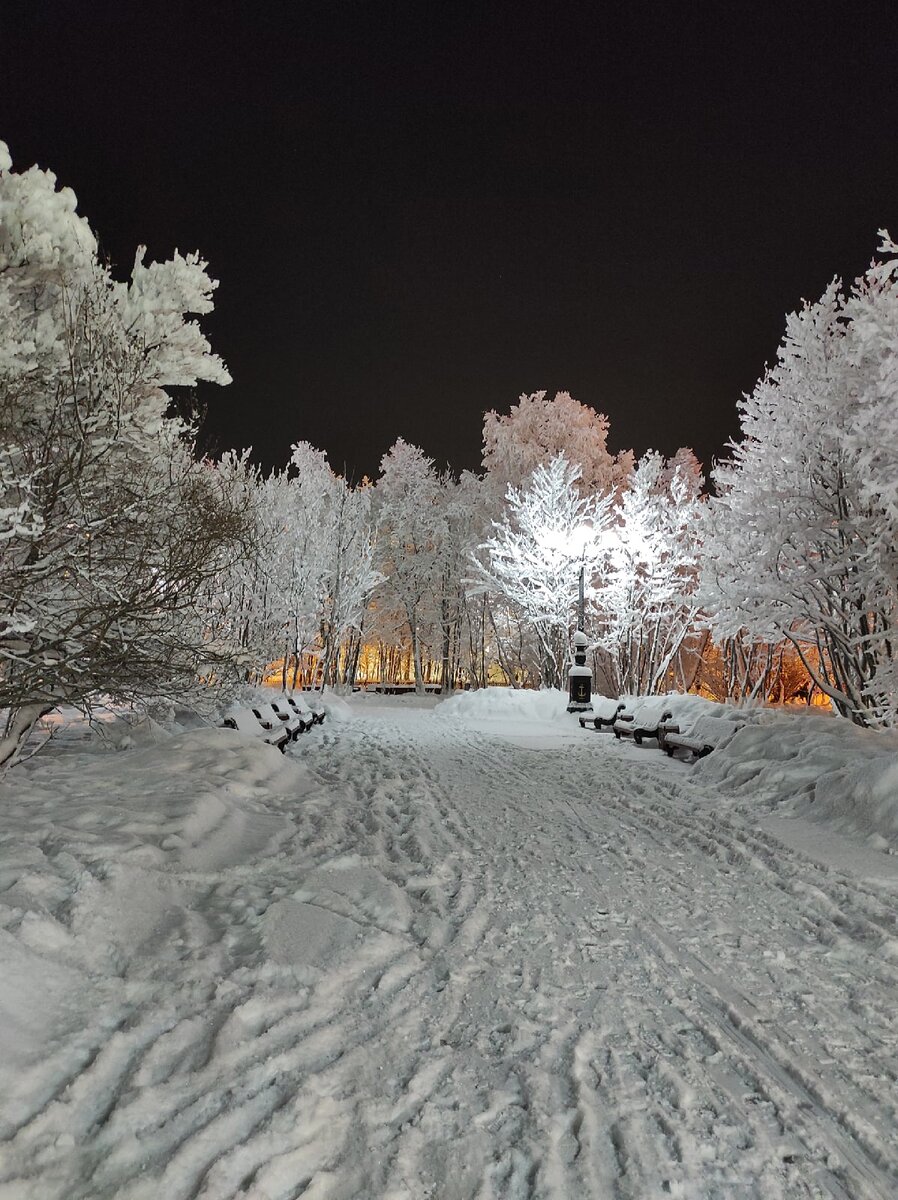 Мурманск.Зимний Мурманск в фото.Зима