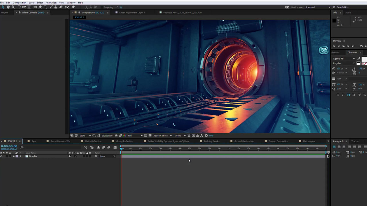 Tutorial: How to Add 2D Text to 360 Footage in After Effects After effects, Ads,