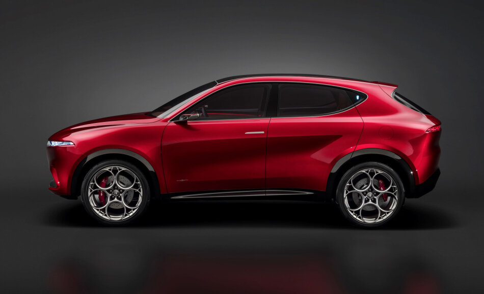 Концепт Alfa Romeo Tonale 2019 года