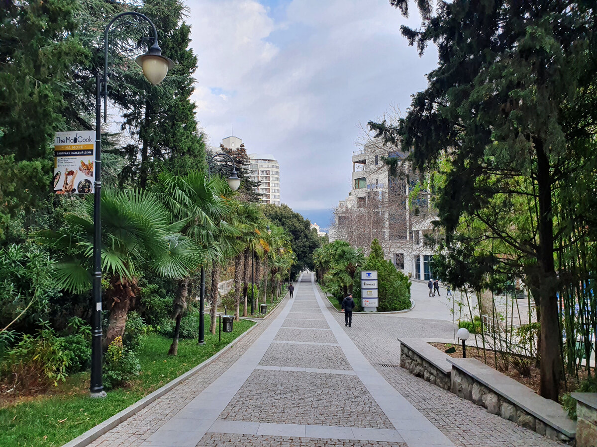Приморский парк в Ялте