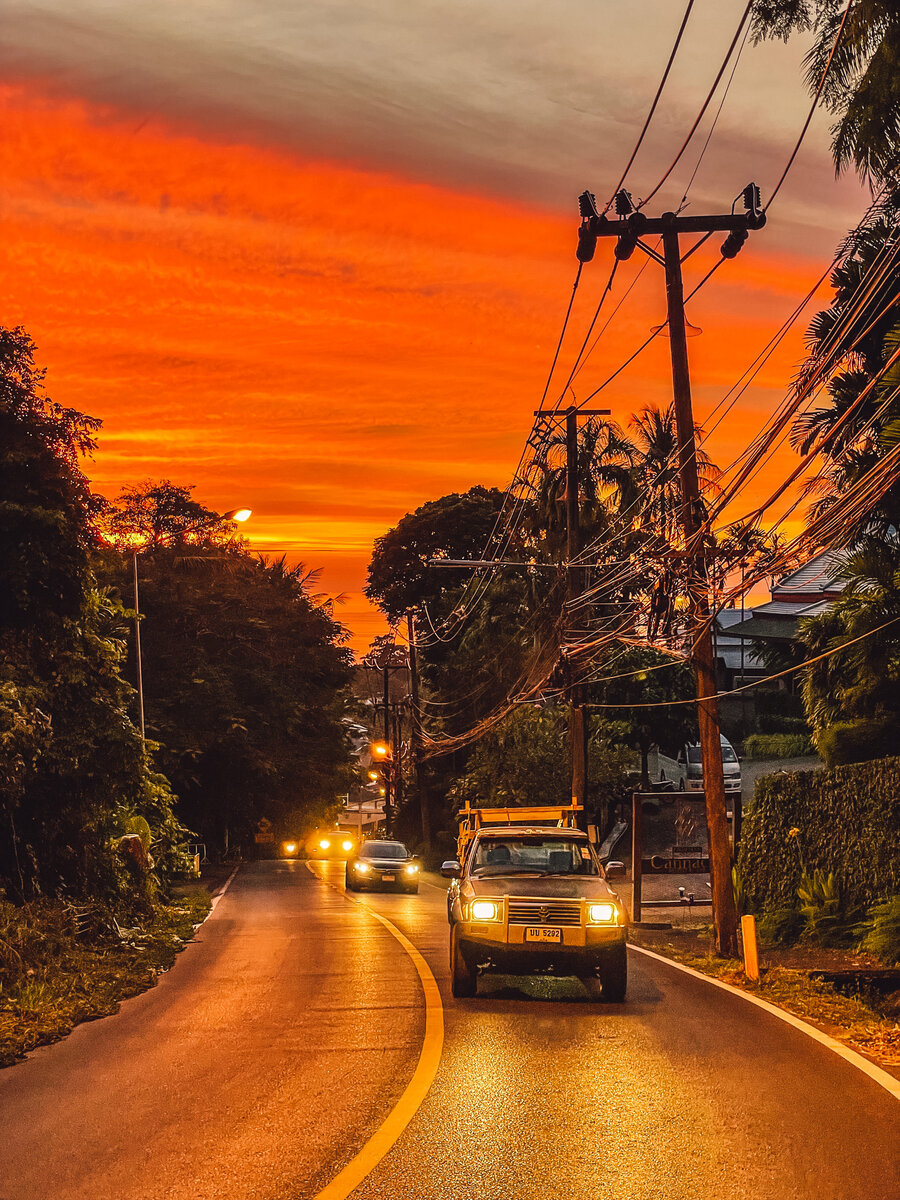 Мега-закат на Пхукете.