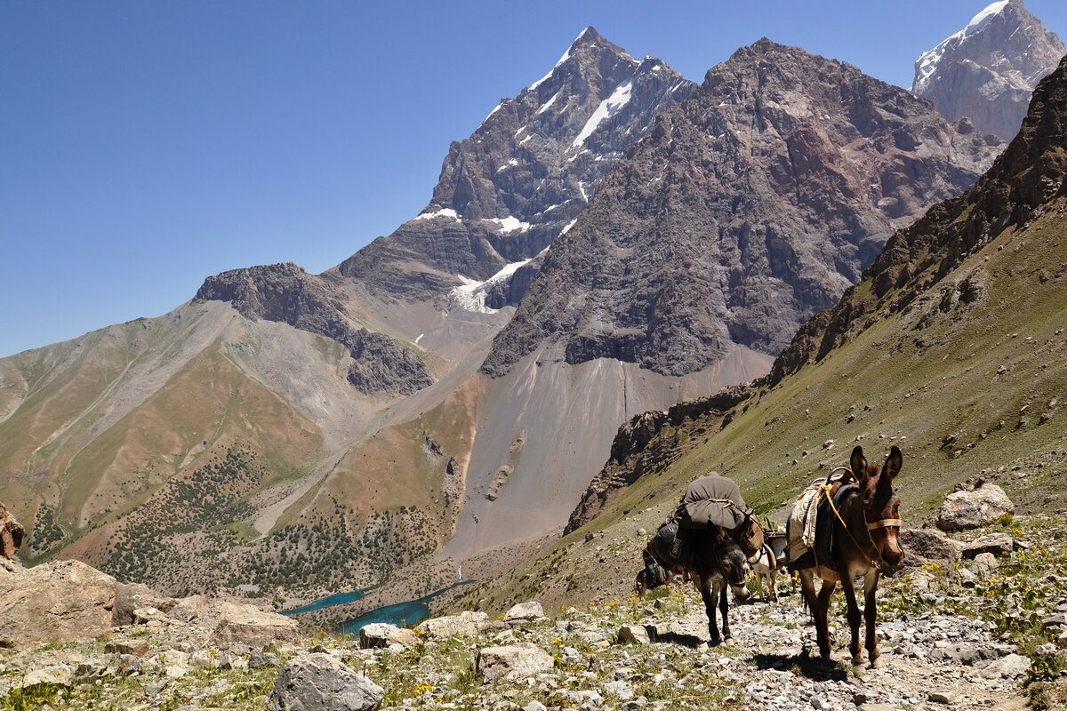 Фанские горы - Путешествуем вместе Beautiful landscapes, Beautiful places, Scene