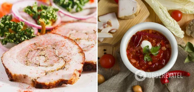 Рецепт закуски из сала