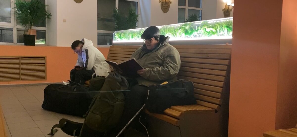Вокзал в городке Россошь