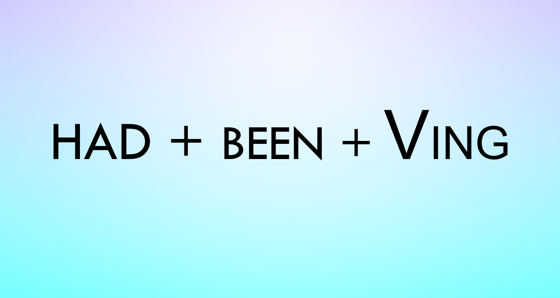 Буквой “V”-обозначен «глагол» (от англ. Verb), в данном случае глагол имеет окончание -ing