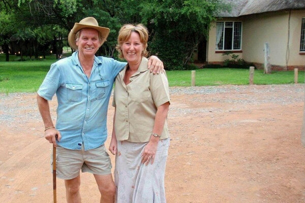 Кристин Робинсон с мужем. Фото: страница Christine Robinson nee McCarthy- Memorial Page в Facebook