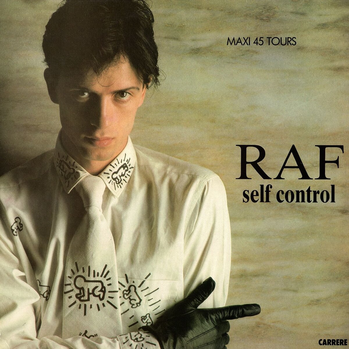 Обложка сингла "Self Control"итальянского певца и автора песен Raf