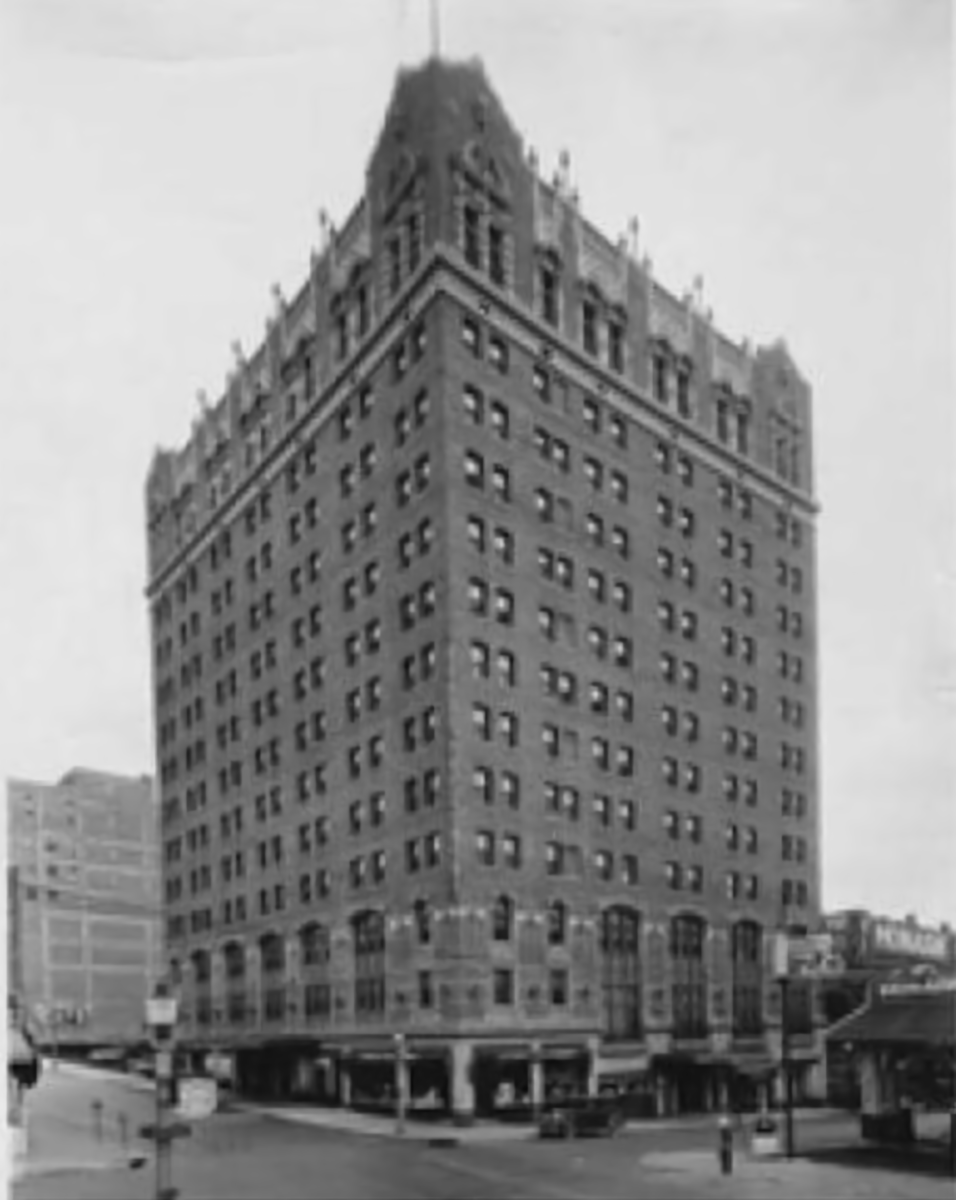 Так выглядел отель President в 1930-х годах