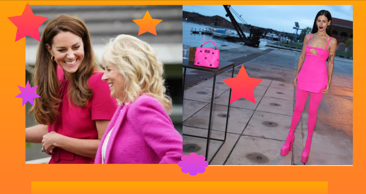 который год в тренде— розовый! 