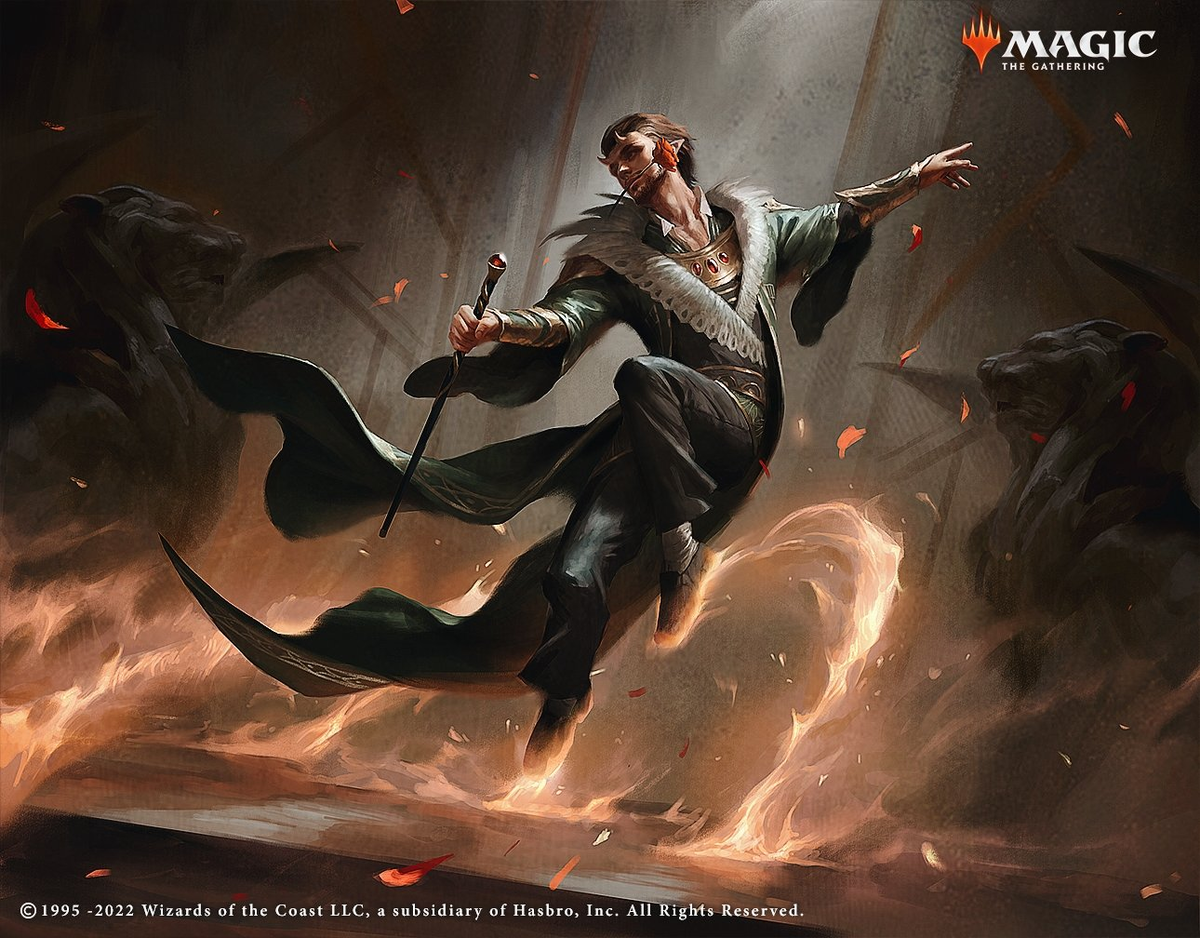 Fleetfoot Dancer MtG Art from Streets of New Capenna by Joshua Raphael