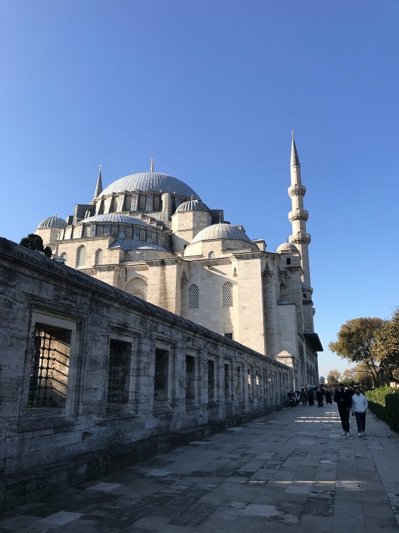 Мечеть Сулеймание. Ноябрь 2021