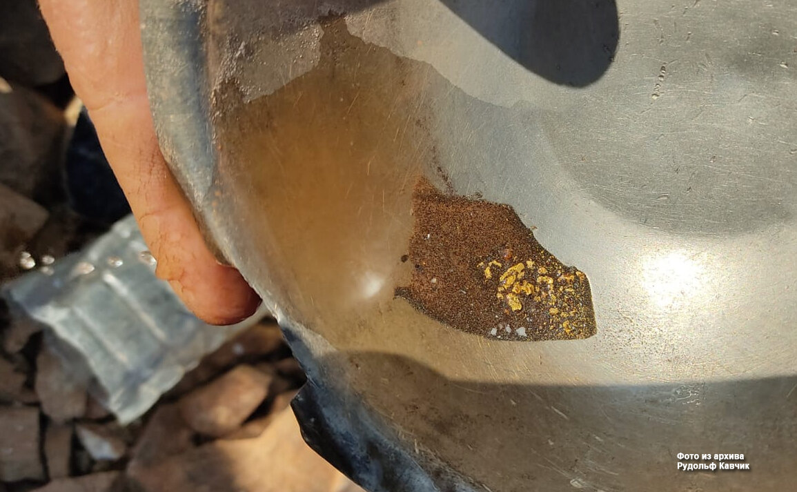 Золото в тазу