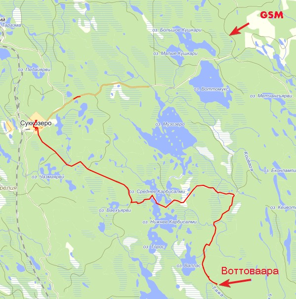 Мегалиты Кольского полуострова - наследство Гипербореи (гора Воттоваара)?