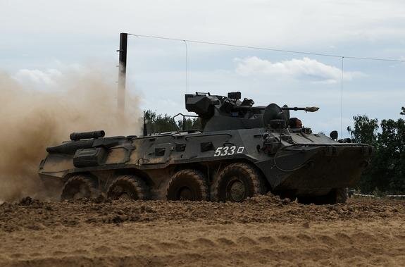    Бронетранспортер, Olga Sokolova / globallookpress.com