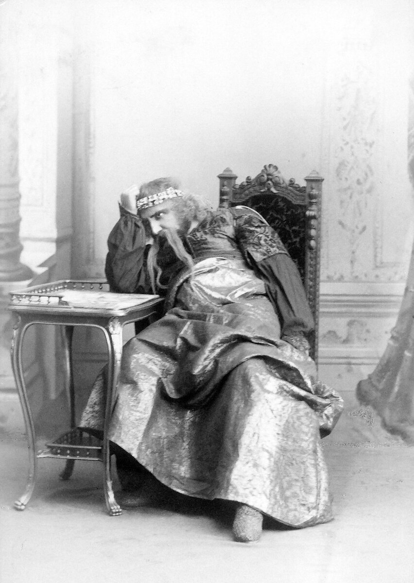 А.И. Сумбатов-Южин в роли Макбета, «Макбет» У. Шекспира, 1889 г. 