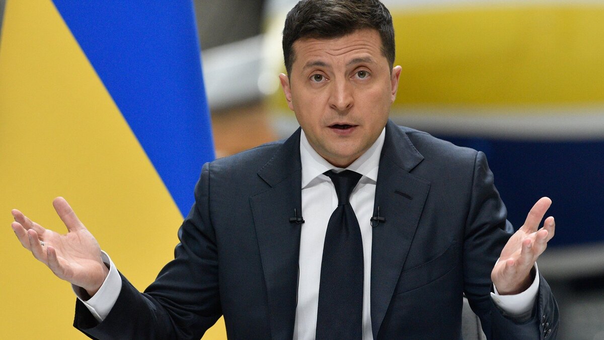    Пресс-конференция президента Украины В. Зеленского© РИА Новости . Стрингер