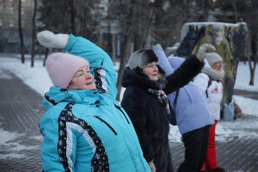 Заряд зима. Первая зима. Первомайский сквер. На свежем воздухе.