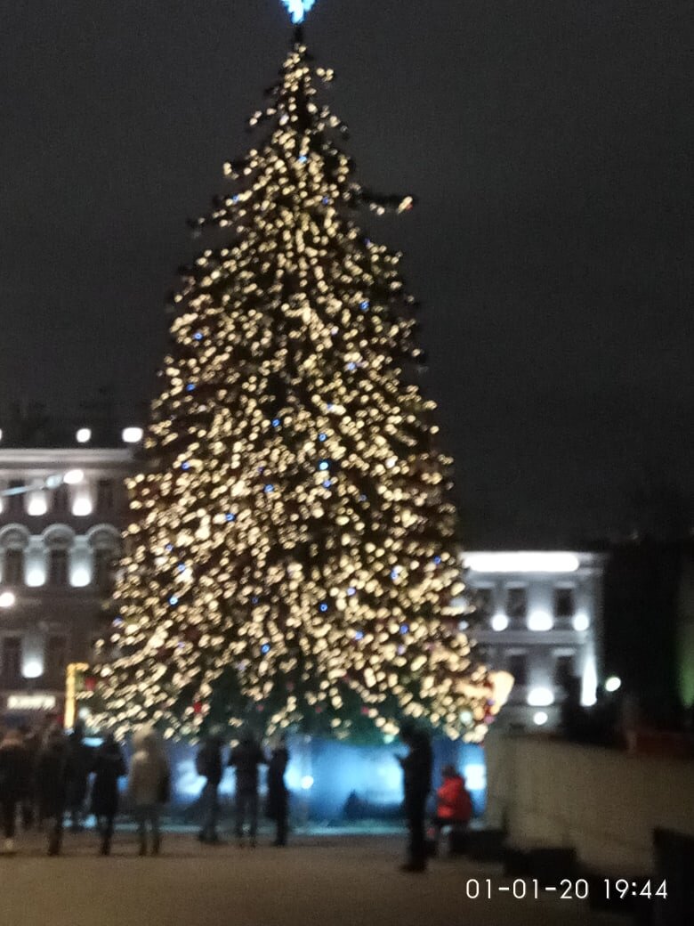 Новогодняя Москва 2020 года. Из личного архива. 