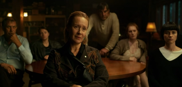 Кадр из сериала. Практически вся "читальня" Вяземцева в сборе