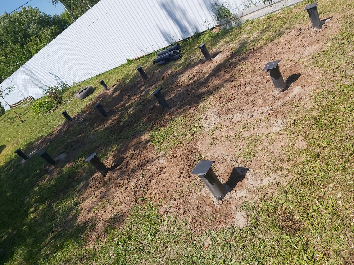 Фундамент для летней кухни