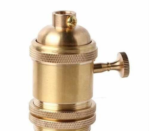 Ретро-патрон для ламп и светильников в стиле эко