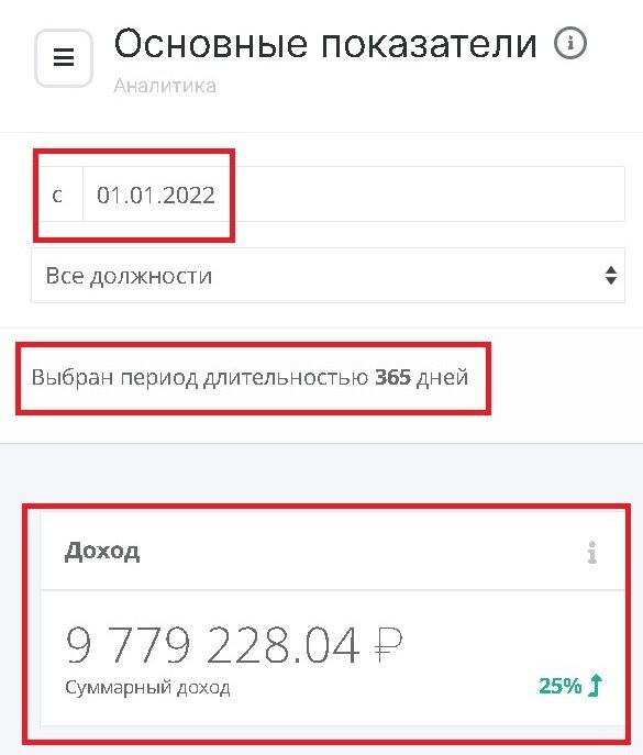 Выручка за 2022 год