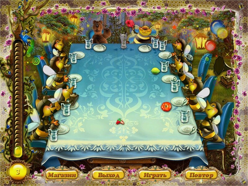 Сначала стол такой, на второй картинке будет стол в финале