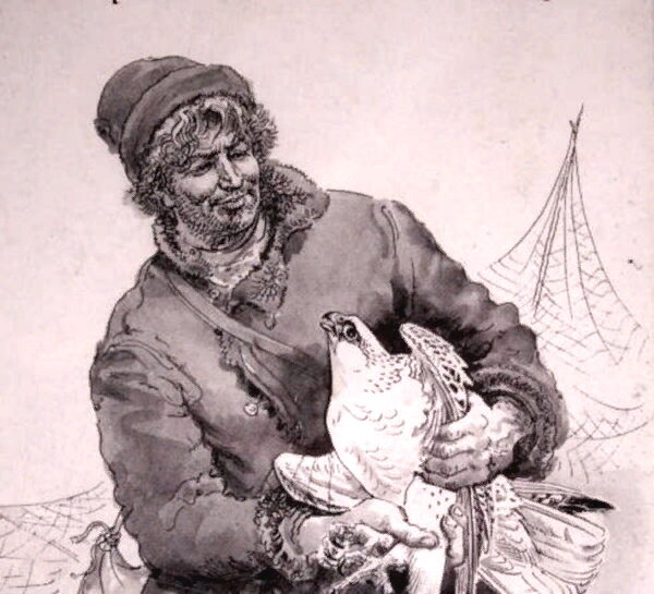 Помытчик. Художник В.А. Горбатов.