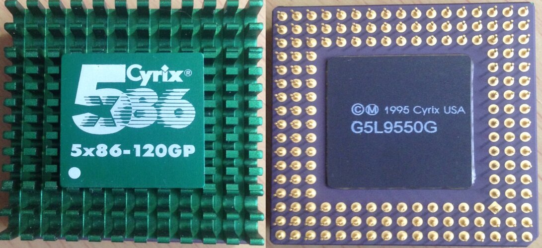 Один из ТОПовых процессоров для Socket 3 - Cyrix 5x86