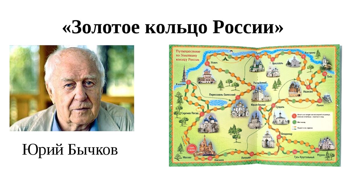 В проекте особый взгляд на золотое кольцо