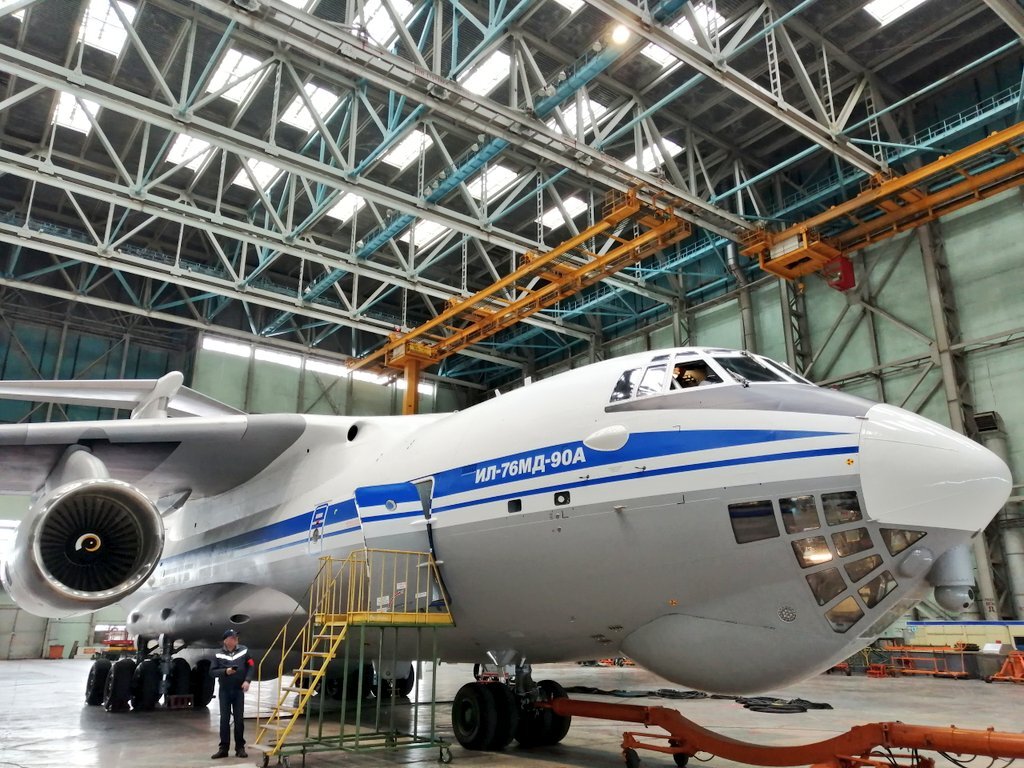 Ил-76МД-90А, АЗ "Авиастар". / Источник фото: Яндекс.Картинки