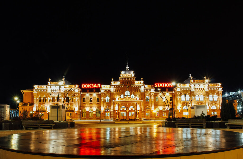  Красивый ж/д вокзал в Казани 📸 Katyakatya