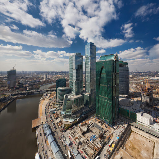 Moscow-city. Московские небоскребы. Москва.
