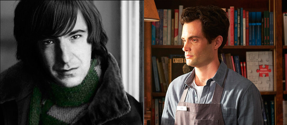 Слева- Алан Рикман, справа - Пенн Бэджли, который сыграл Джо в сериале.