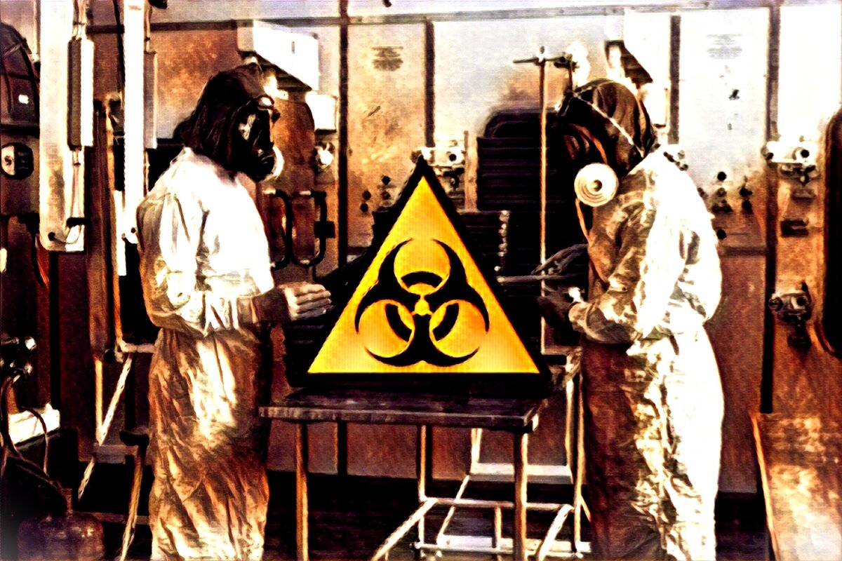 Архивных фотоматериалов, относящихся к периоду эпидемии 1979 года, не сохранилось. Так работали с заражёнными образцами британские медики. Фотография из открытых источников 