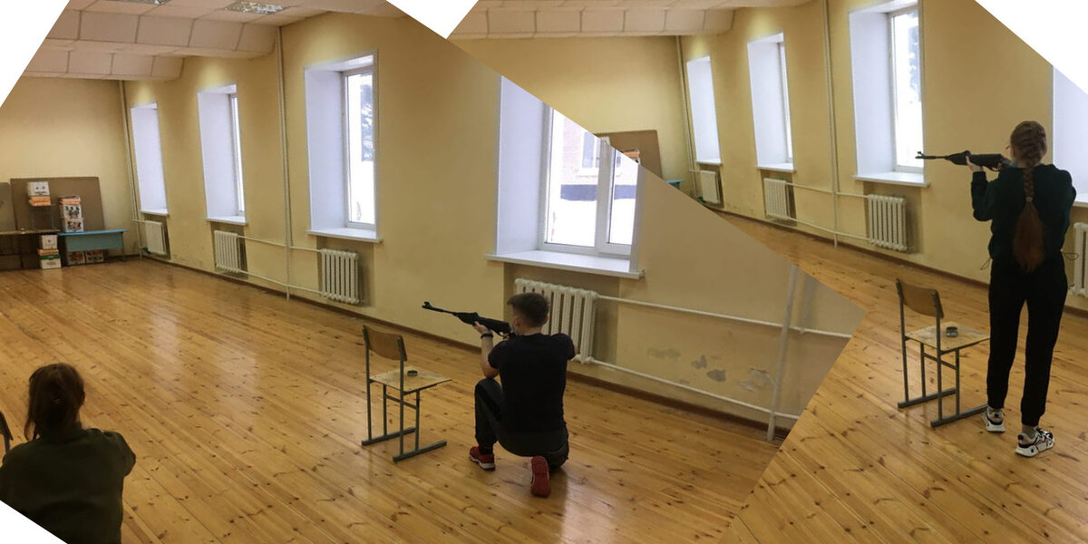 Наша школа заняла 3 место в соревнованиях по стрельбе из пневматической винтовки