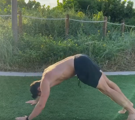 Разминка на траве