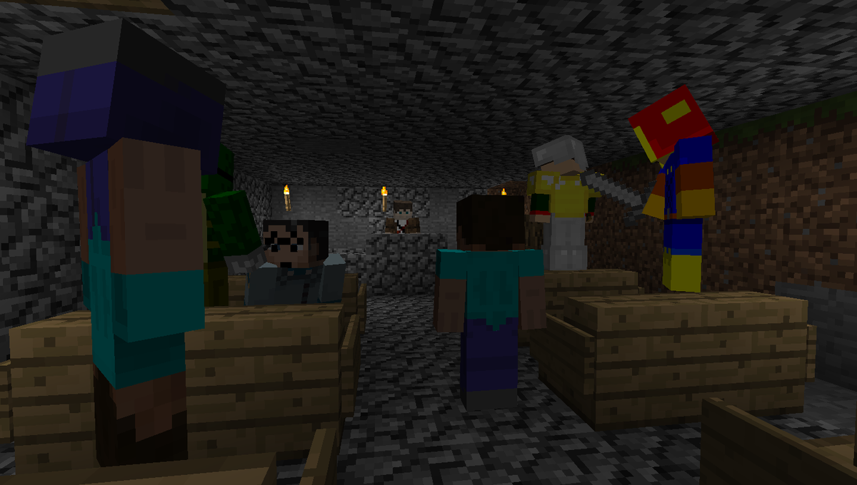 Собрание Facepunch на одной из баз.