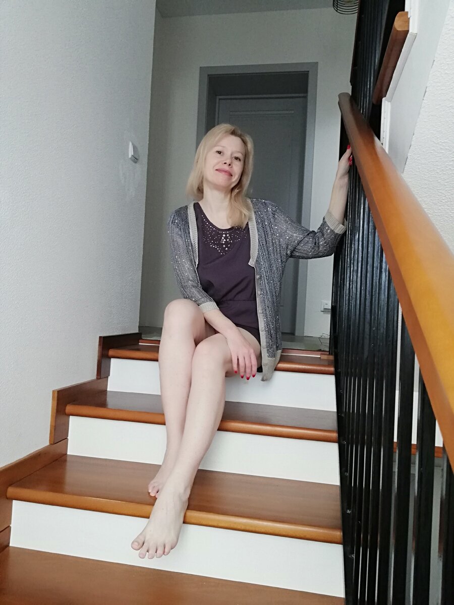 Платье - 50 р, кофта - 35 р. Фото автора. 