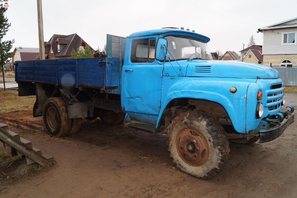 Нашёл в продаже ЗИЛ-130 с пробегом 45 тыс. км. Обзор автомобиля, запуск  двигателя | МЕХВОД | Дзен