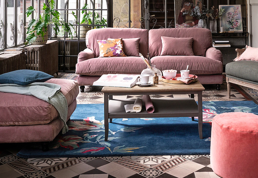 Ковер с цветочным рисунком Elva