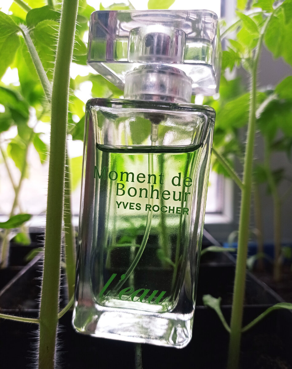 Moment de Bonheur l'eau Yves Rocher.