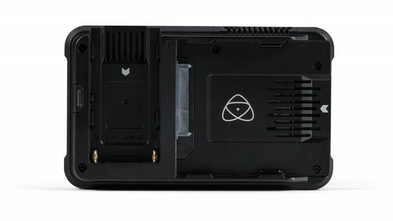 Atomos Ninja V+, задняя поверхность